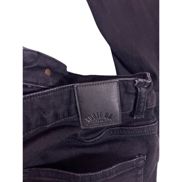 Route One Black Skinny Jeans Womens 32x31 Stretch Denim Pants - Picture 6 of 8